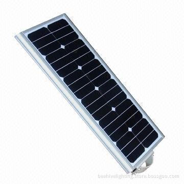 Solar Energy Streetlight with All-in-one, 30W Power, Integrated, Motion Sensor